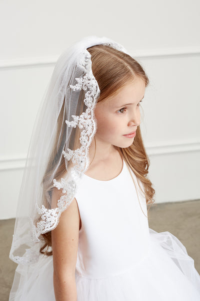 Tip Top Mantilla Veil First Communion Accessories Style 606