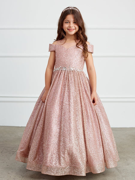 Rose gold 2024 dress for girls