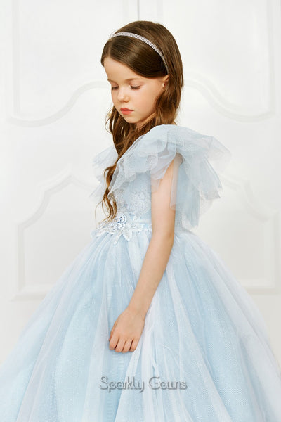 Ice blue best sale girls dress