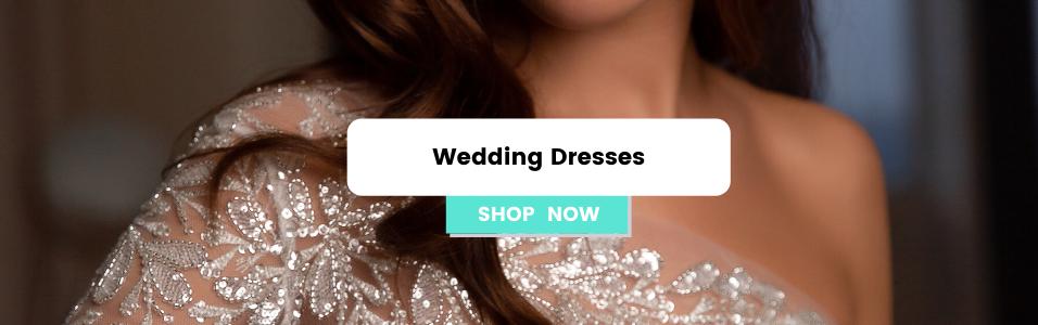 Embellishment Satin Wedding Dress CDS423W