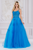 floral embroidered Ball Gown 7035