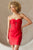 Strapless Fitted Cocktail Dress AG0114S