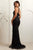 One Shoulder Evening Dress 8001