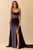 Jersey  Beaded Corset Evening Dress AC3099