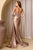 Beaded Corset Strapless Evening Dress AC2128