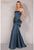 Strapless  Draped Bow Gown 2111P4019