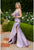 Strapless  Draped Bow Gown 2111P4019