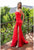 Strapless  Draped Bow Gown 2111P4019