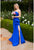 Strapless  Draped Bow Gown 2111P4019