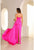 Terani 241P2008 Column Strapless Long Dress