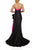 Terani 242E3151 Strapless Fitted Long Dress