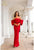 Terani 251E4204 Off the Shoulder Fitted Long Dress