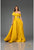 Terani 251M4441 One Shoulder Wrap A-line Evening Dress