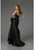 Terani 252E5131 Strapless Embellished Neckline Long Dress