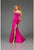 Terani 252E5131 Strapless Embellished Neckline Long Dress