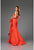 Terani 252E5131 Strapless Embellished Neckline Long Dress