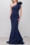 One Shoulder Mermaid Bridesmaid Gown by Jovani 32602A