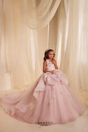 Flower Girl First Communion Gown Celestial 3603