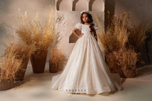 Flower Girl First Communion Gown Celestial 3610