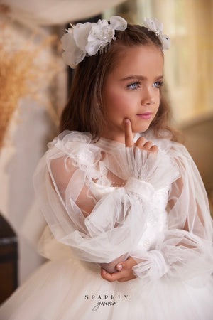 Flower Girl First Communion Gown Celestial 3618