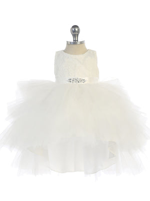 High-Low Tutu Baby Short Flower Girl Dress 5722S