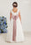 Short Sleeves Spanish Communion Gown Amaya 587009MC