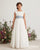 Short Sleeves Spanish Communion Gown Amaya 587009MC