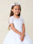 Short  Sleeves Lace First Communion Gown 5883