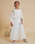 Tulle Communion Jumpsuit Amaya 616132 with Cape