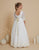 Embroidered Spanish Communion Gown Amaya 617009MD