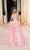 Alyce Paris 61866 Floral Ruffles  Ball Gown