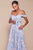 Off the Shoulder Floral Long Dress La Divine 7441