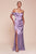 One Shoulder Satin Prom Bridesmaid Dress 7448 - A