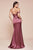 One Shoulder Satin Prom Bridesmaid Dress 7448 - A