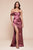 One Shoulder Prom Dress 7448B