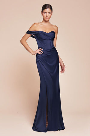 One Shoulder Prom Dress 7448B