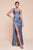 One Shoulder Satin Prom Bridesmaid Dress 7448 - A