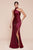 One Shoulder Satin Dress La Divine 7454