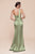 One Shoulder Satin Prom Dress 7454