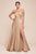 Off the Shoulder Satin Prom Dress 7493B