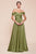 Off the Shoulder Satin Prom Dress 7493-A