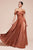 Off the Shoulder Satin Prom Dress 7493B