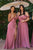 Off the Shoulder Satin Prom Dress 7493B