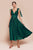 Tea Length Satin Dress La Divine 7499