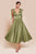 Tea Length Satin Dress La Divine 7499