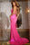 Strapless Beaded Gown By Jovani D5081