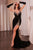 Strapless Sequin Embellishment Gown CP639