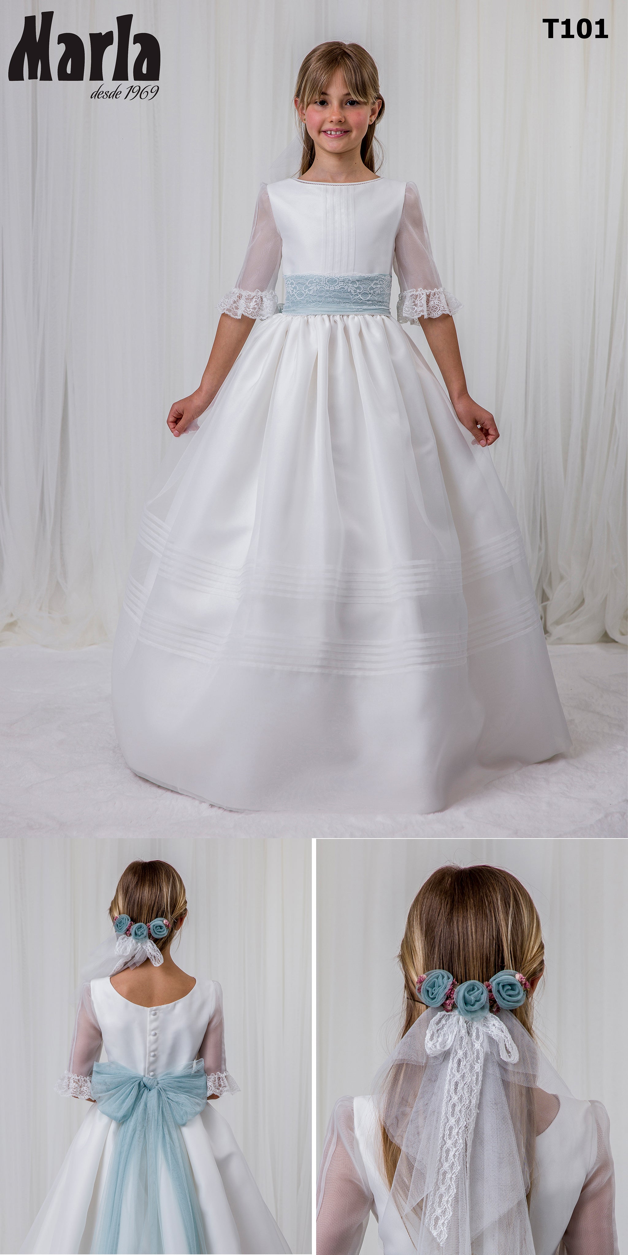 Chiffon First Communion Dresses