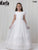 Size 7 in stock Short Sleeves  Spanish Communion Gown Marla T246