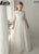 French Sleeves Spanish Communion Gown Marla V134